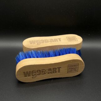 Hoofdborstel blauw Wood Art by Tom