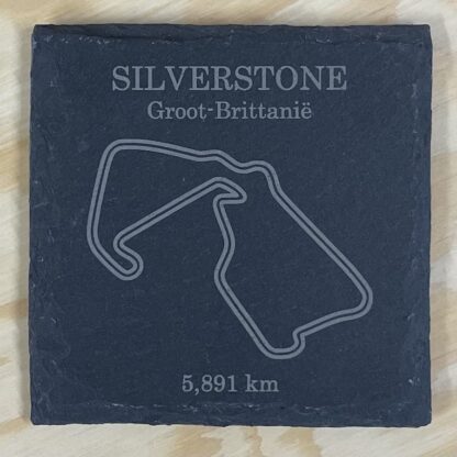 Leisteen onderzetter Silverstone