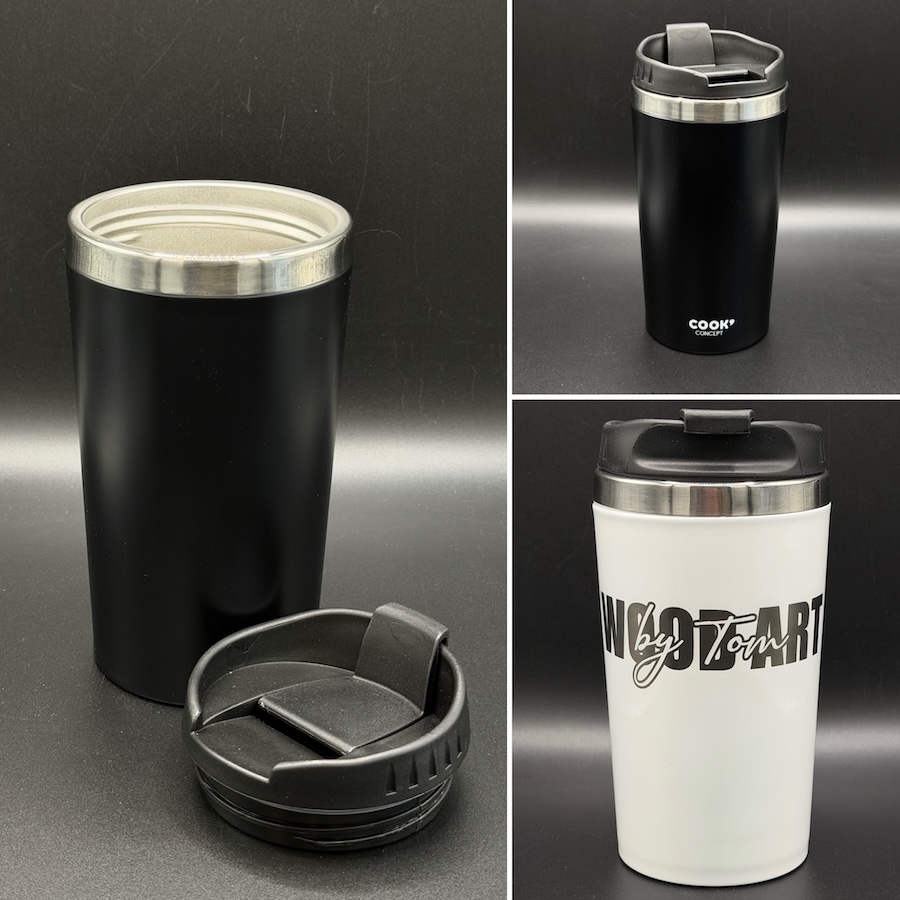 Beker zwart voorbeeld