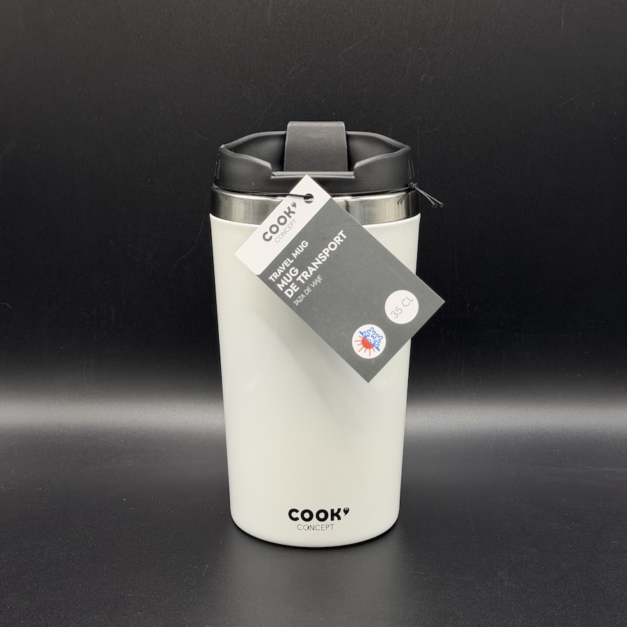 Thermosbeker wit 350ml